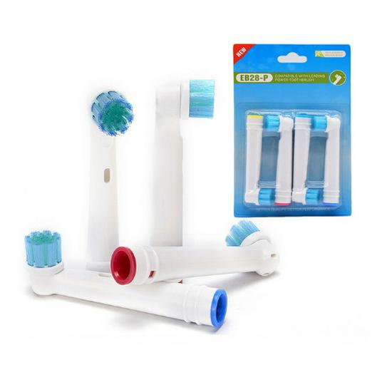 Compatible Replacement Round Head for Oral-B Electric Toothbrush