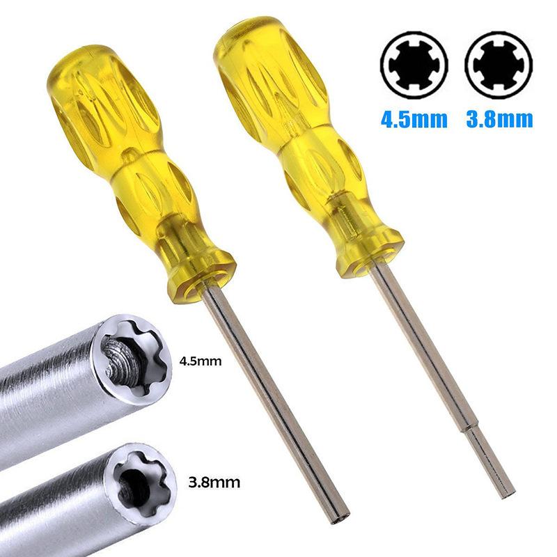 3.8mm 4.5mm Game Card Disassembly Tool Screwdriver for N64/SFC/GB/NES/NGC Game Console Disassembly Screwdriver Set