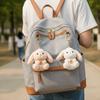 Plush Doll Plush Bunny Keychain Animal Bear Rabbit Bag Pendant  Boys and Girls