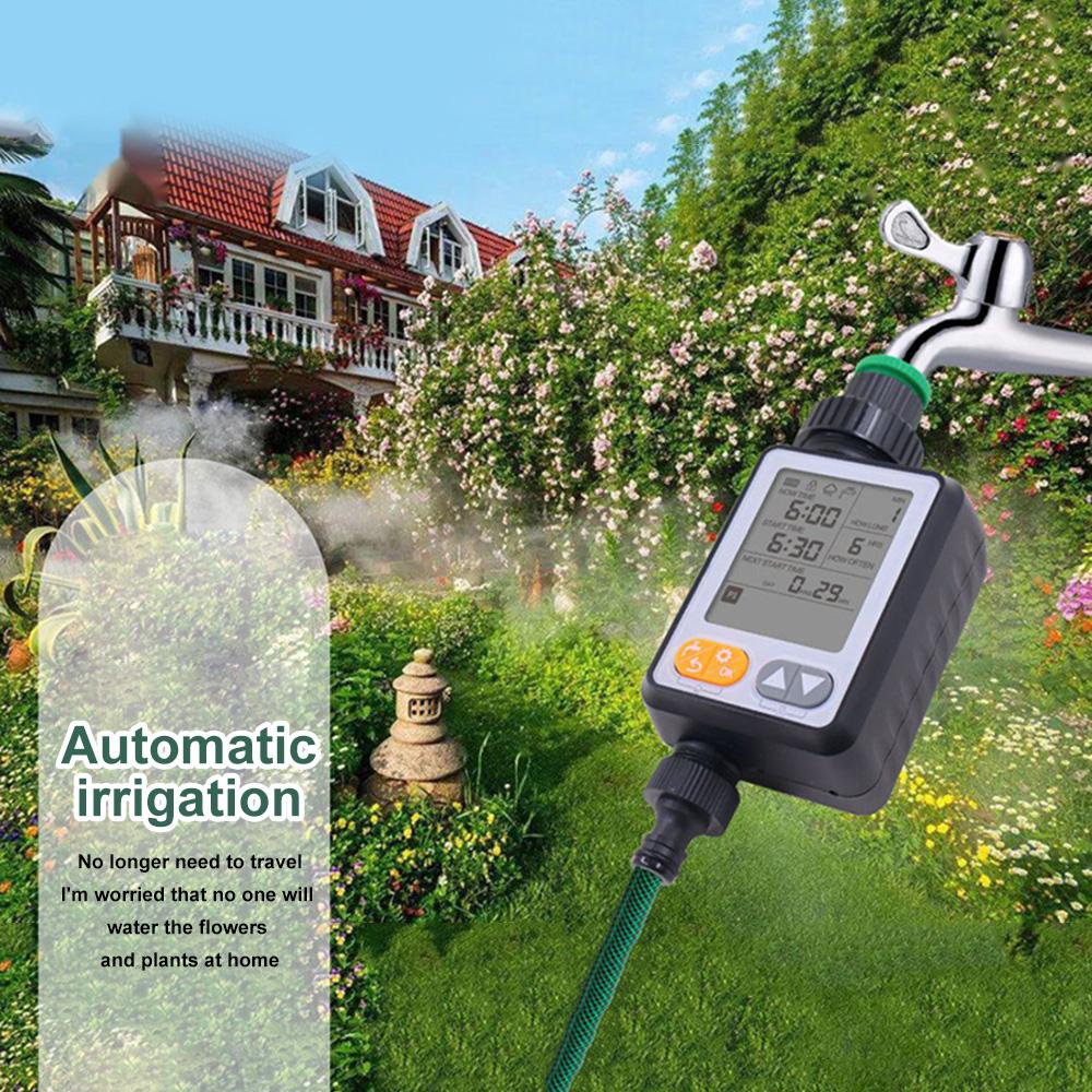 Automatisk IRRIG-system Hagevanntimer med regnsensor Separate tidsprogrammer Vanntett vanningskontroller