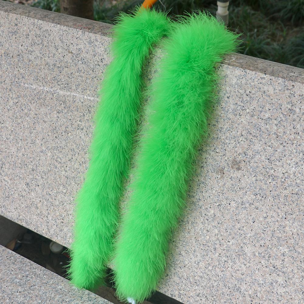 Colorful 50G Marabou Feather Boa 2M Long Plumes Shawl for Wedding Party Christmas Tree Decoration Sewing Handicraft Accessories