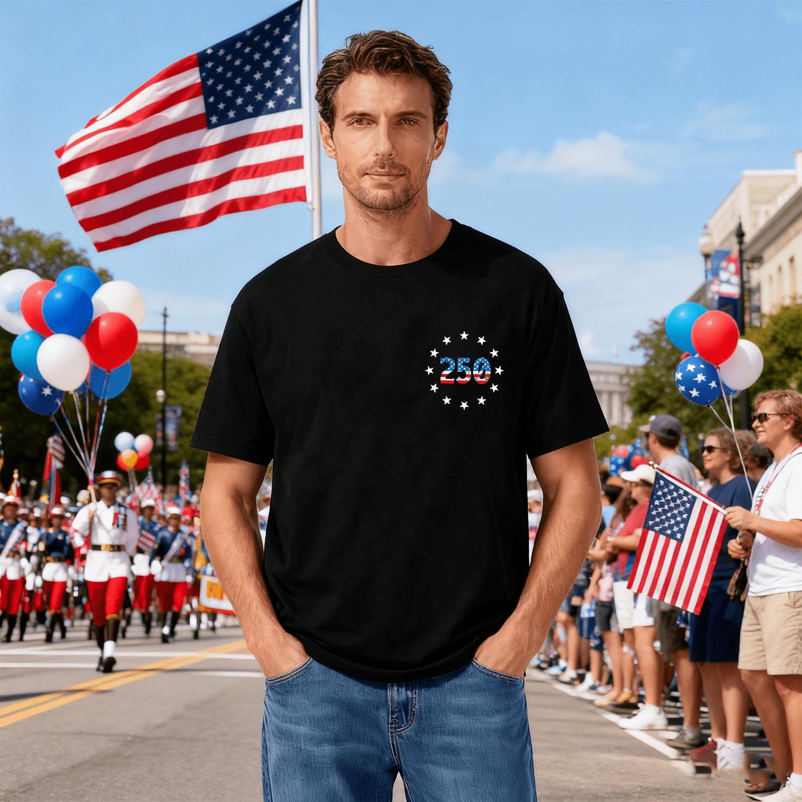 Men s Short-sleeved Fashionable Casual Everyday Trendy Letter Print Short-sleeved Shirt XXL