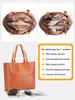 Zency Fashion Genuine Leather Women Tote Large Capacity