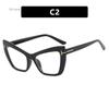 Cat Eye Frames Glasses Women Vintage Spectacle Frame Fashion Eyeglasses  De Lectura Hombre Blue Light Blocking Glasses