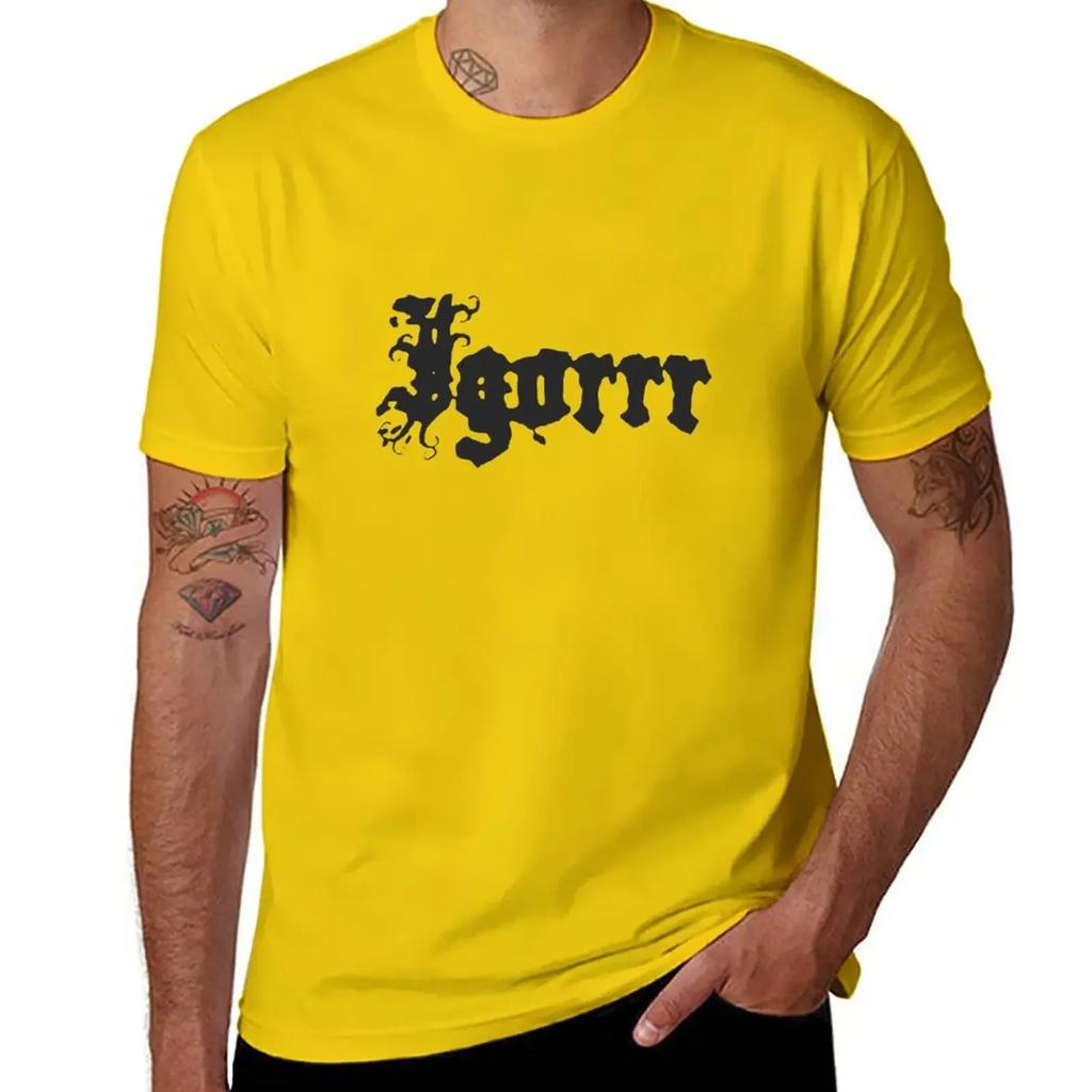 The Igorrr metal band merch T-Shirt oversized Short sleeve tee mens t shirts pack