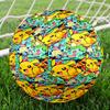 Pokemon Print Size 5 Soccer Ball, Standard Match Football for Sports Game and Team Practice, Ideal Gift for Soccer Fans