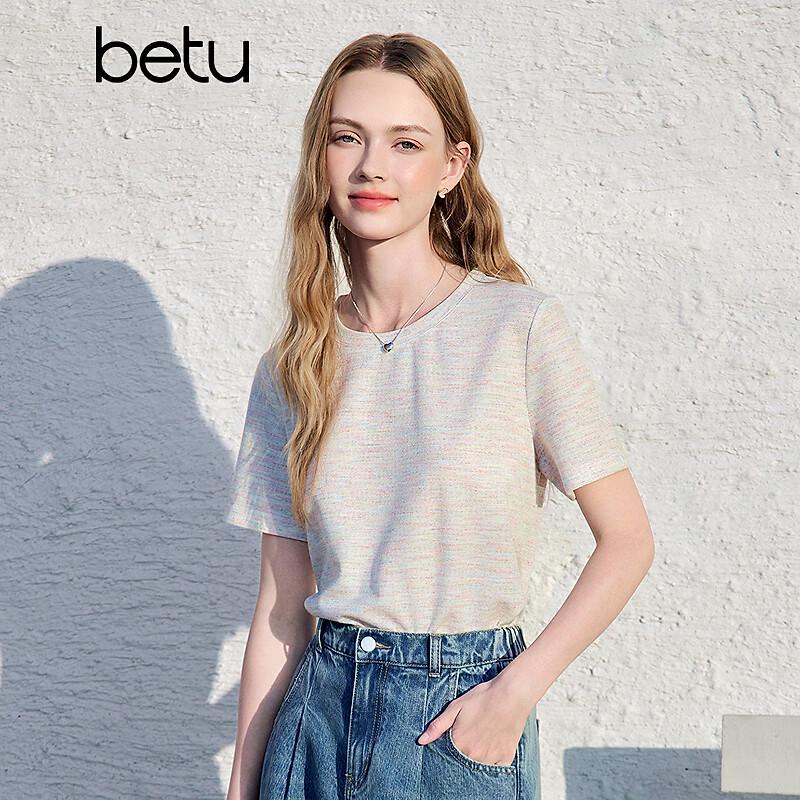 Betu Damen Kurzarm Freizeit T-Shirt