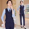 Dámský profesionální stewardessový uniformní kostým sukně - Elegantní pracovní oděv pro recepci hotelu a klenotnictví na podzim