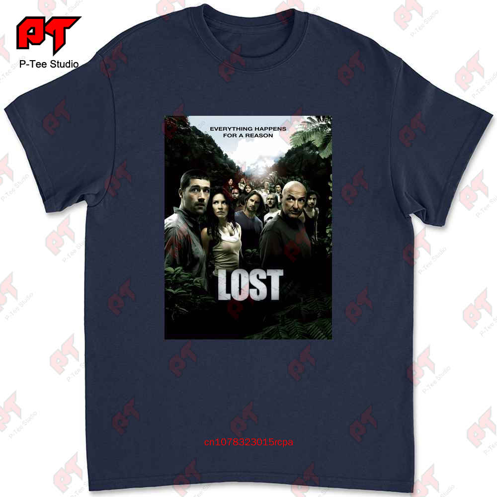 Lost Tv Series Poster T Shirt JKNO