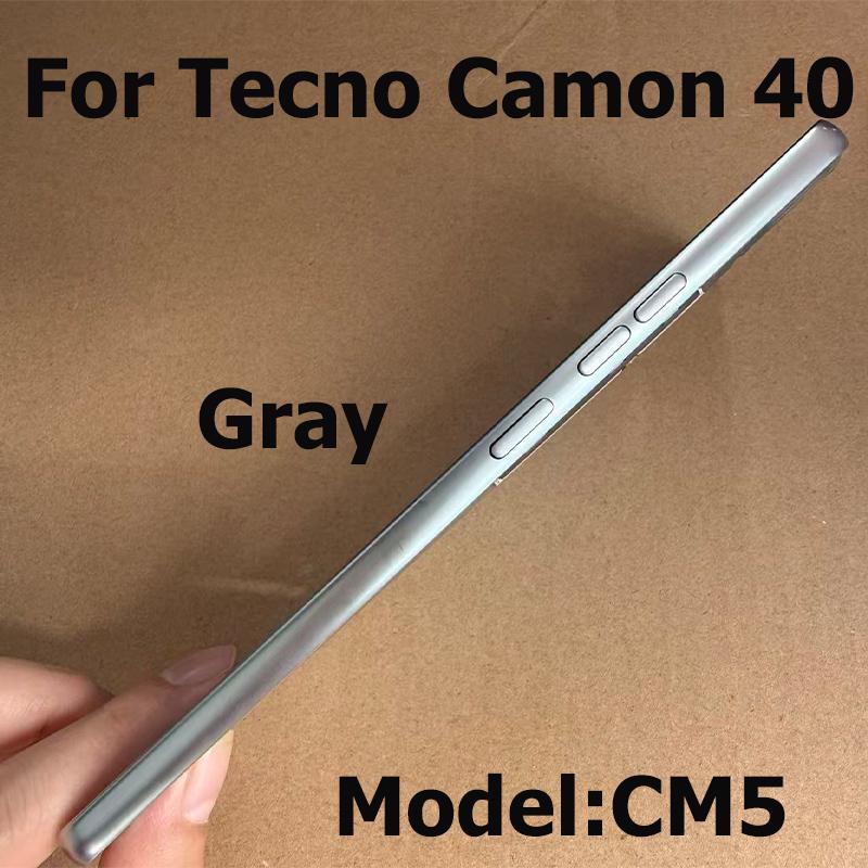 6.78" For Tecno Camon 40 Middle Frame Front Bezel Lcd Holder Rear Plate Chassis Replacement CM5