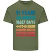 51st Birthday 51 Year Old Unisexs Light Cotton TShirt