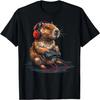 Gamer Capybara_ Retro Fun Capy Playing Video Games Capybara T-Shirt