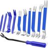 Stainless Steel and Plastic Car Door Panel Pry Tool Set - 6/7/11 Pieces