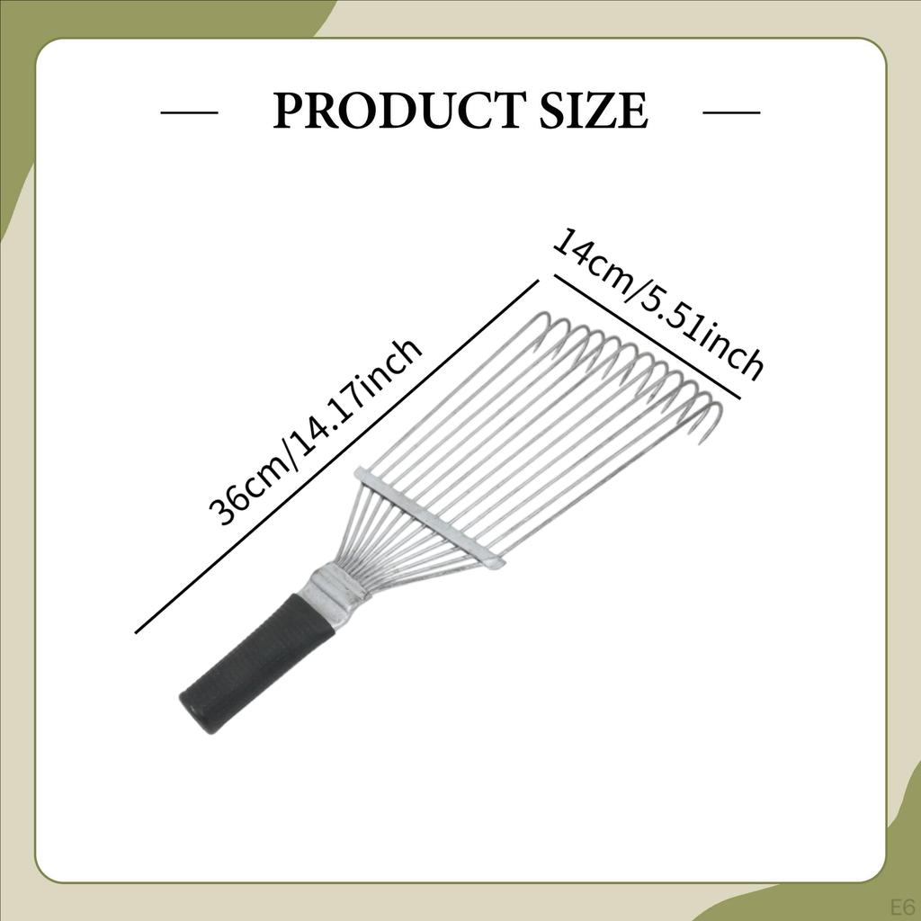 Horse Hair Grooming Comb ,Rake, Livestock Brush Rake, Versatile Bull Tool,