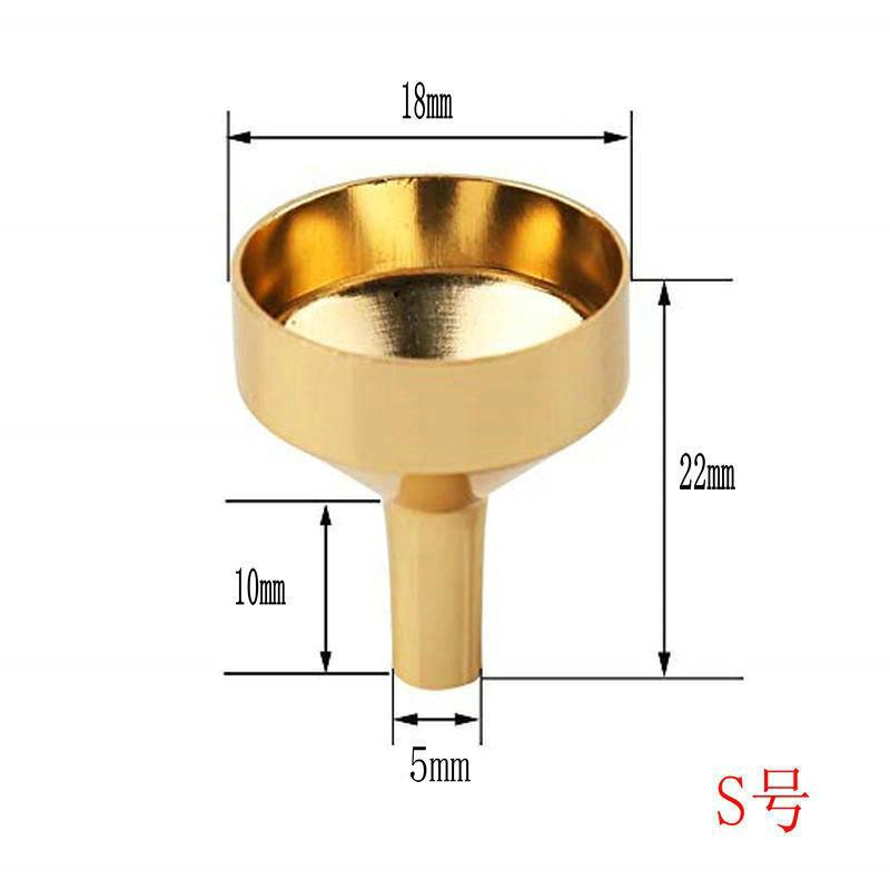 5Pcs Stainless Steel Mini  Funnel Kitchen Oil Liquid Funnel with Detachable Filter Wide Mouth Funnel for Canning Kitchen Tools
