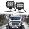 18W Led Work Light 4Wd Offroad Spot Fog Atv Suv Ute Driving Lamp For Jeep