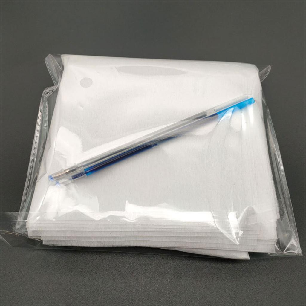 Upgraded Embroidery Transfer Paper Water-Soluble Film Fabric Transfers Papers for Embroidery DIY Pattern Hand Sewing