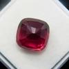 8,75 Karat Natürlicher Roter Rubin Prächtiger ZERTIFIZIERTER Quadratischer Cushion-Schliff Loser Edelstein A-2972