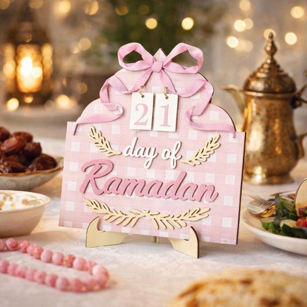 Handmade Ramadan Countdown Calendar Festival Islamic Muslim Decor  Room Decoration