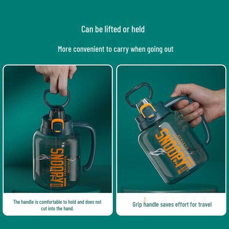 Snoopy Large Capacity Insulated Water Bottle