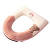 Thickened Washable Toilet Seat Cover With Zipper Scented Handle - All Season Universal Fit Home Bathroom