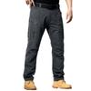 Men’s Cargo Pants Multi Pocket Lightweight Outdoor Pants with Adjustable Waistband