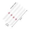 Car Styling Door Rearview Mirror Anti-Collision Bumper Strip For Opel insignia Astra H G J Antara vectra Vivaro corsa c d zafira QS7