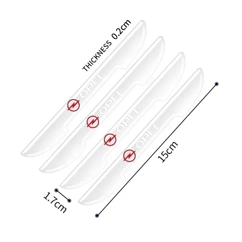Car Styling Door Rearview Mirror Anti-Collision Bumper Strip For Opel insignia Astra H G J Antara vectra Vivaro corsa c d zafira QS7