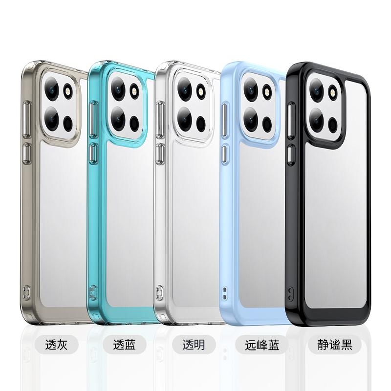 For OnePlus Nord 6 Case Clear PC + TPU Cases OnePlus Nord 6 OnePlus Turbo 6 6V Cover Funda Shockproof Silicon Protective Cover