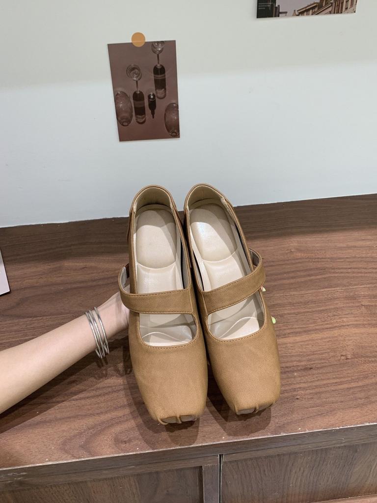 Mori heightening Mary Jane single shoes autumn fairy wind thick soles heightening Birken grandma shoes ladyshoes