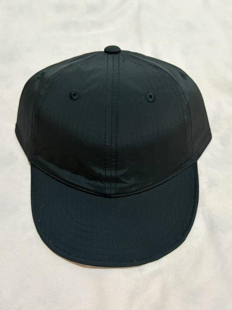 Simple Solid Color Duckbill Cap With Flat Brim Design For Outdoor Daily Wear