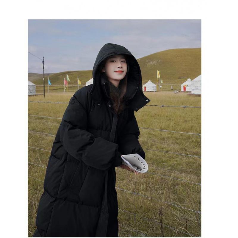Down Cotton-padded Clothes Women's New Thickened Korean Version Dongdaemun Hooded Winter Coat Women's Tide