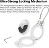 Cover for Apple Airtag Case with Wire Cable Hard PC Anti-scratch Sleeve for Keychain Luggage GPS Tracker Accessories iTag Holder