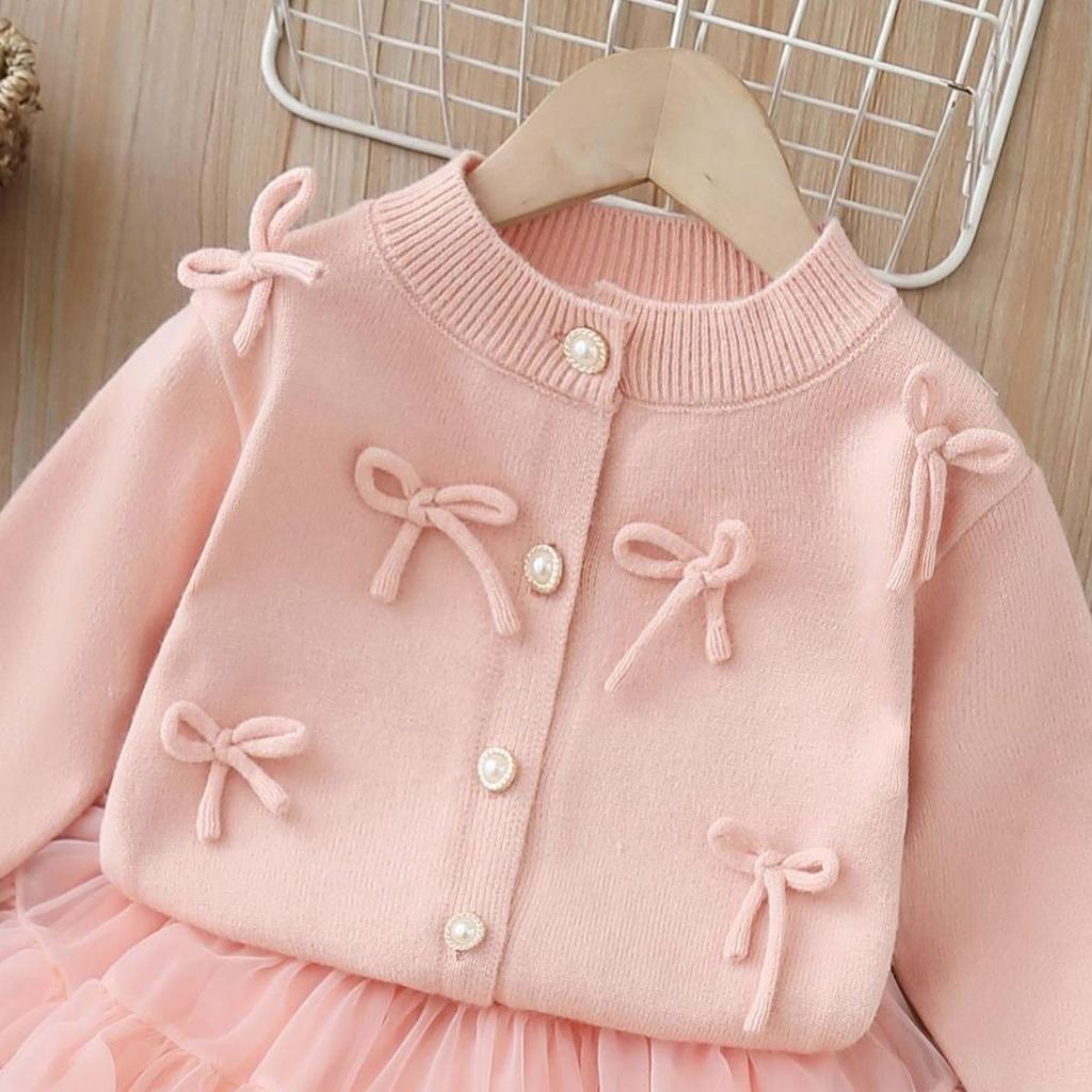 Girls Knit Cardigan and Tutu Dress Set Princess for Fall Winter