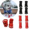 4 Teile/satz Haustier Hunde Winter Regen Schuhe Wasserdicht Hund Schnee Stiefel Welpen Hund Slip Schuhe Chihuahua Yorkie Schuhe Schuhe Zubehör