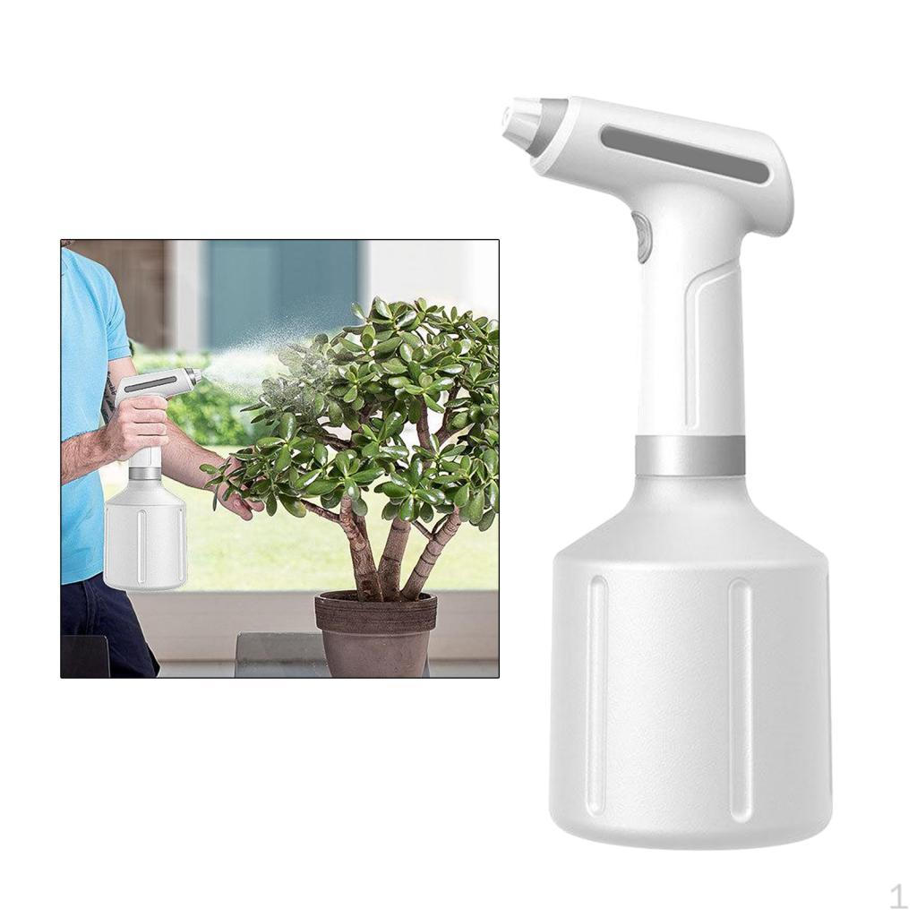 

Mist Sprayer Automatic Watering USB Rechargeable 900ML White