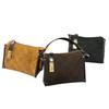 Premium Women's Top-Grain Cowhide Suede Crossbody Handbag 2025 Fashionable Small Square Bag