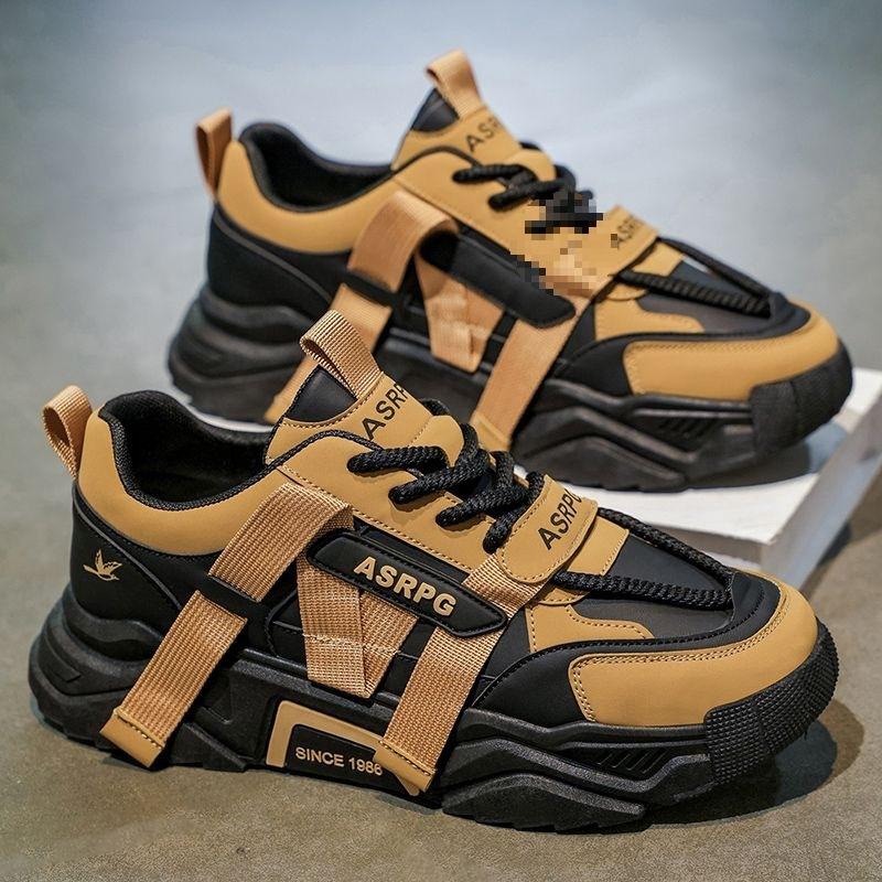 Herrenschuhe 2 Herbst Neu Herren Trend Vielseitig High-End Outdoor Freizeit Sport Dicksohlig Verschleißfest Dad Shoes