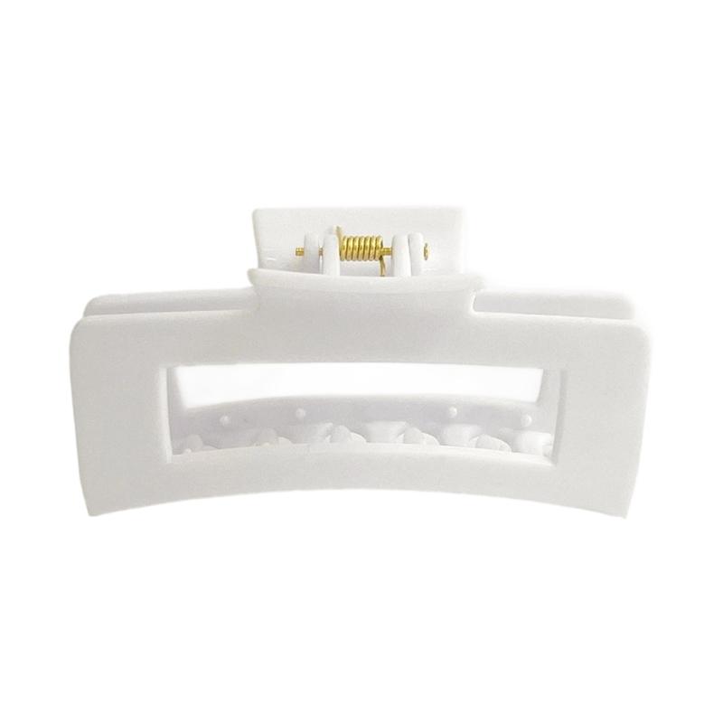 Comfort Hair Claw Clip With Soft Silicone Design No Pressure On Scalp Secure Hold Hair Styling Tool