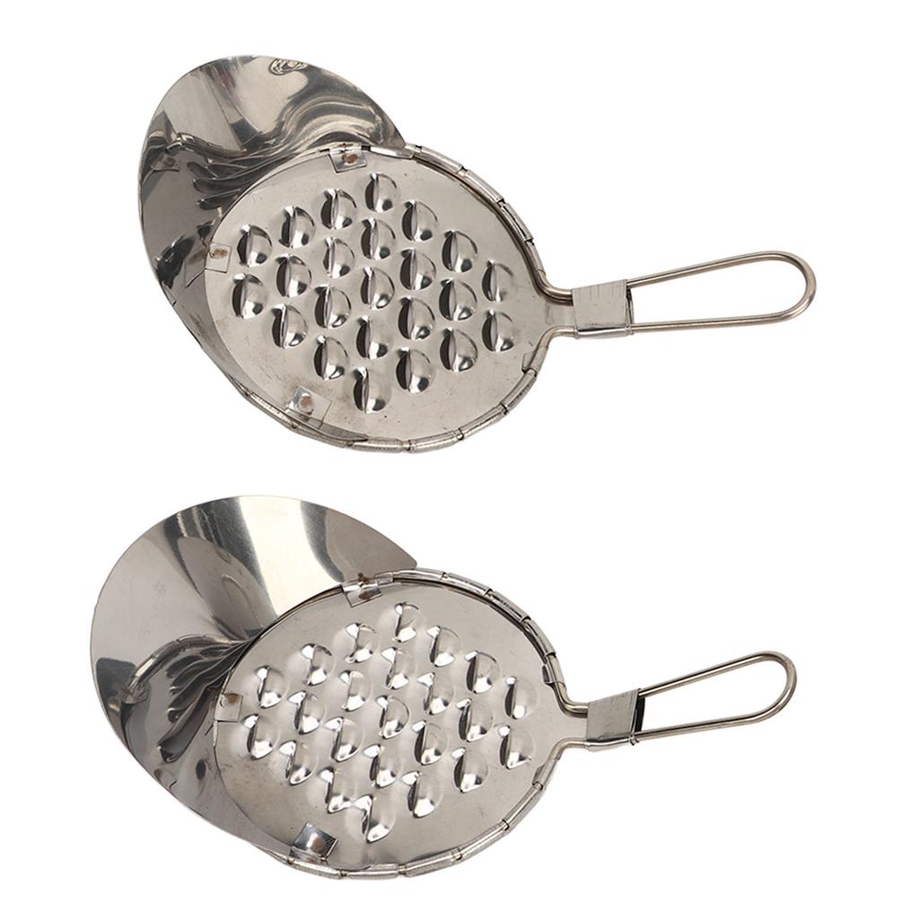 2pcs Jelly Scraping Scraper Multipurpose Manual Stainless Steel Jelly Scraping Tool for Home
