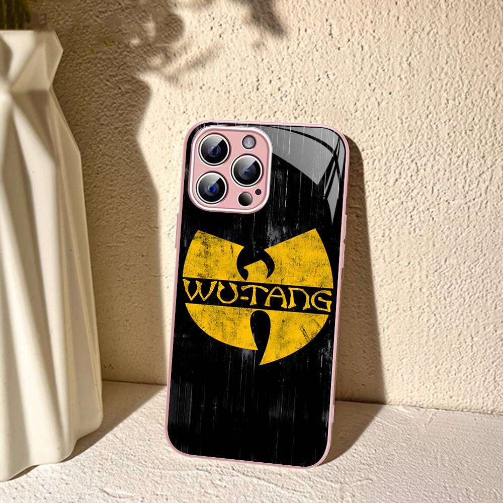 Fashion Trends WU-T-TANG CLANs Tempered Glass For Iphone 14 13 12 11 Pro Mini XS MAX 14Plus X XS XR Fundas