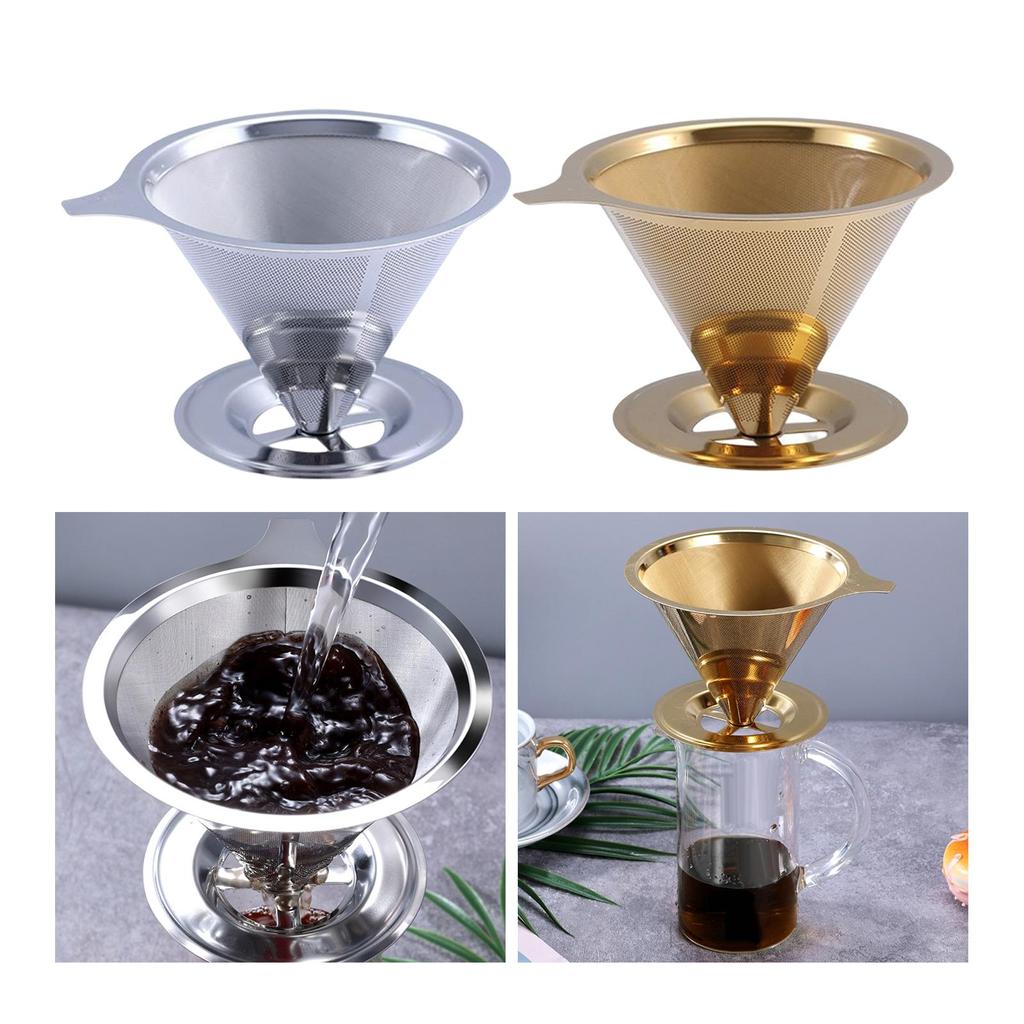 Coffee Paperless Permanent Coffee Strainer for Manual Coffee Maker, Coffee Filter,Reusable Coffee Dripper