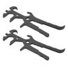2 Pezzi Apriscatole Strumento Metallo Latta Vernice Barile Coperchio 14 in 1 Multifunzione Professionale Risparmio di Lavoro