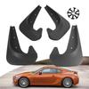 Feb.4Pcs Universal Car Mud Flaps Splash Guards Mudflaps Front Rear Wheel Mudguards Auto Accessories Splash Guards Mudflaps