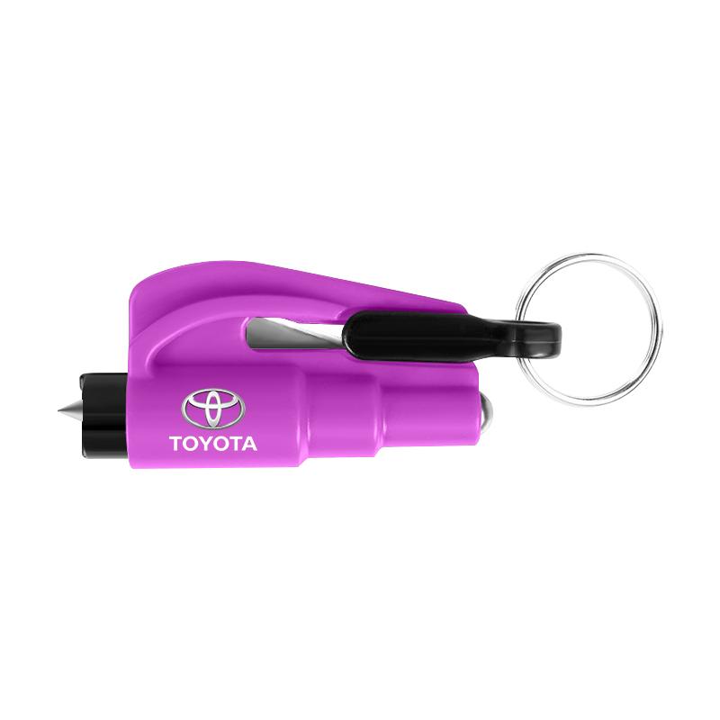 2-in-1 Car Tools Car Safety Hammer Window Breake Life Saving Seat Belt Cutter for Toyota Trd GR Corolla Yaris CHR Avensis Camry Land Cruiser