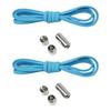 2 Pieces Children Sneakers Shoelace Solid Color Shoe Lace Reusable Washable Elastic Shoes String Footwear Accessories