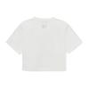 New MLB Crop Tops Women's White 3FTSV0733-43WHS