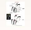 304 Stainless Steel Noodle and Soup Skimmer, Vegetable Strainer, Hot Pot Skimmer, Fine Mesh Strainer.
