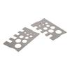 Screw Pitch Gauge Tool 100mm Metric Ruler for Nut and Bolt Measurement