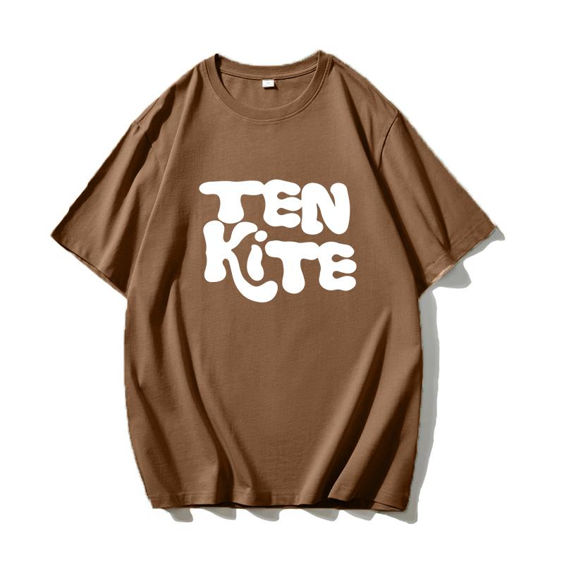 Shellsuning модные футболки с рисунком из 100% хлопка женские летние футболки с короткими — фото 27